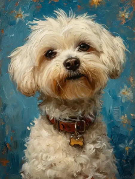 Diamond Painting Bichon Frise